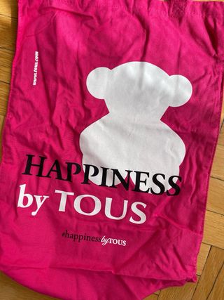 Bolso Tote Tous Rosa y Blanco