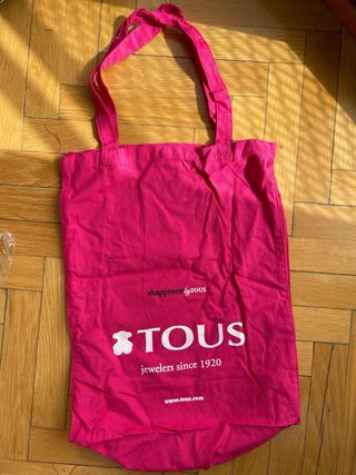 Bolso Tote Tous Rosa y Blanco