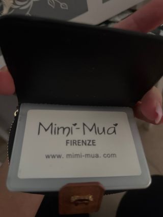 Portafoglio donna nero e marrone