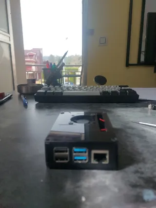 Raspberry Pi 4 B 2GB + MicroSD 32GB + Ventilador