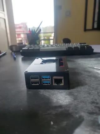 Raspberry Pi 4 B 2GB + MicroSD 32GB + Ventilador