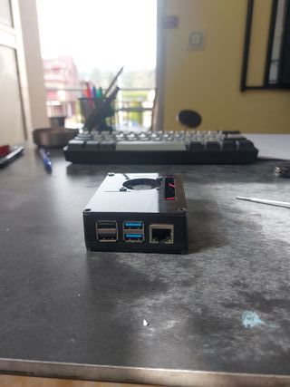 Raspberry Pi 4 B 2GB + MicroSD 32GB + Ventilador