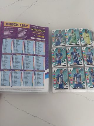 Álbum y cromos Adrenalyn 2023-2024
