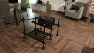 Stazione di pesca con sedile