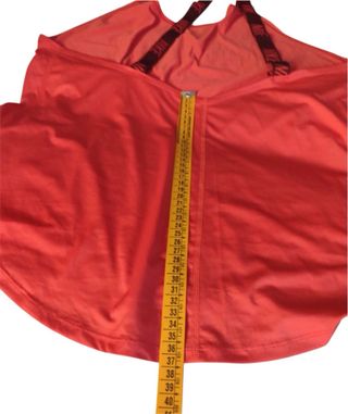 Canotta sportiva Nike color corallo