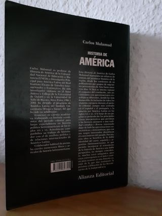 "HISTORIA DE AMERICA LATINA" de CARLOS MALAMUD.