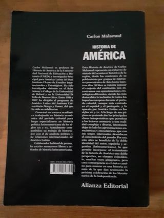 "HISTORIA DE AMERICA LATINA" de CARLOS MALAMUD.