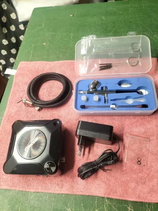 Set de aerógrafo OASSER AK2-2
