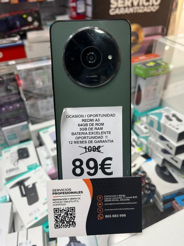 Xiaomi Redmi A3 64GB Verde