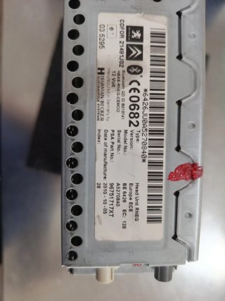Autorradio Peugeot 3008 Bluetooth