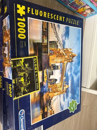 Puzzle Clementoni 1000 piezas Fluorescent Puzzle