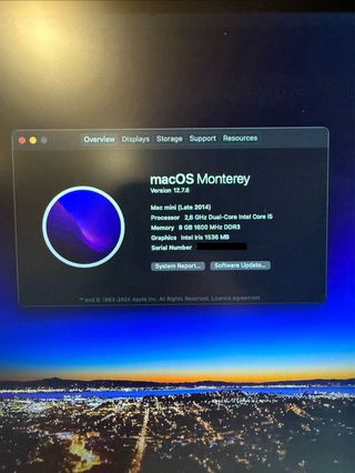 Mac mini (Late 2014) Plata