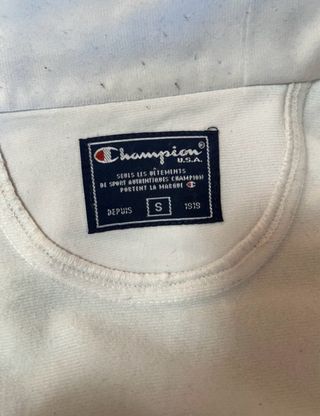 Chaqueta Champion Vintage Azul y Blanca