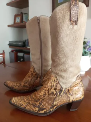 Botas mujer country vintage