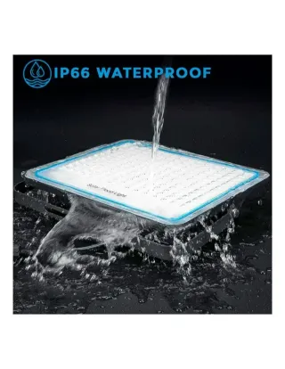 Faro LED Solare 1000W con Sensore Crepuscolare