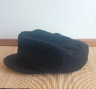Gorra Visera Negra Talla M Invierno