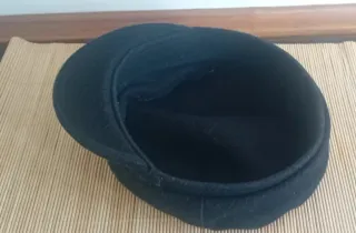 Gorra Visera Negra Talla M Invierno