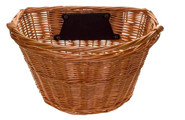 Cestino per Bicicletta Naturale in Vimini
