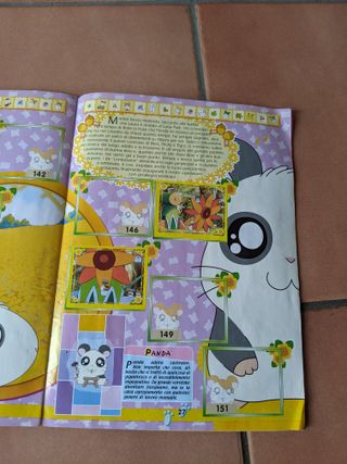 Album Hamtaro Merlin Stickers 2000 Vintage