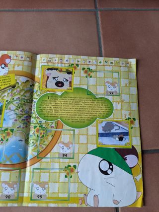 Album Hamtaro Merlin Stickers 2000 Vintage