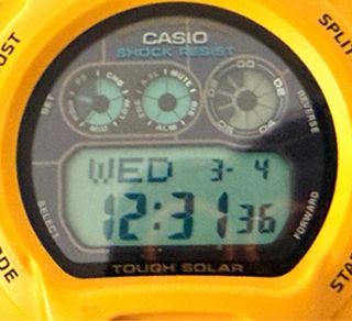 Casio G-Shock G-6900A Tough Solar Amarillo