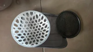 Mochila transportín para gato transparente