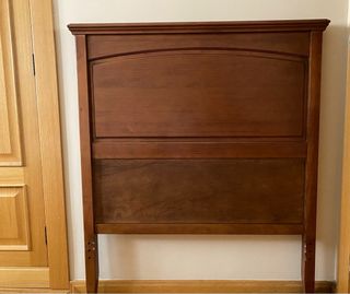 Cabecero pino cama 90