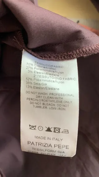 Camicia body Patrizia Pepe tg 42