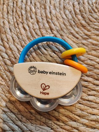 Sonajero Baby Einstein Hape Madera