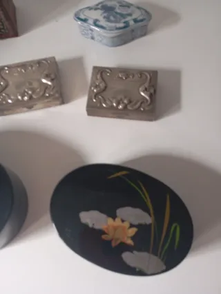 Lote de 6 Cajas Decorativas