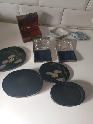 Lote de 6 Cajas Decorativas