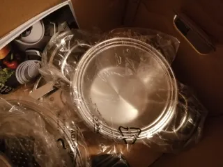 Set Pentole Mondial Casa Acciaio Inox 18/10