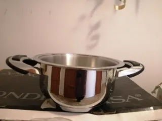 Set Pentole Mondial Casa Acciaio Inox 18/10