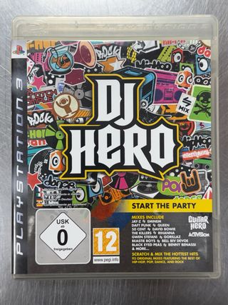 DJ Hero + Tocadiscos, Sony PS3