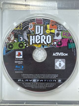 DJ Hero + Tocadiscos, Sony PS3