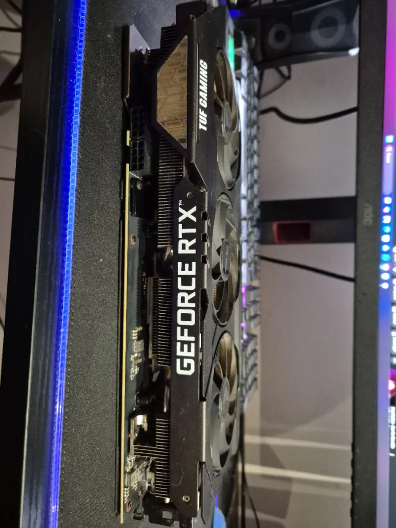 ASUS TUF RTX 3070 OC Tarjeta Gráfica afbeelding 3