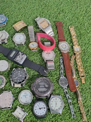 Lote de relojes para piezas