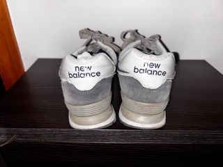 New Balance 574 Talla 42 Azul/Gris