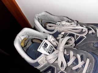 New Balance 574 Talla 42 Azul/Gris