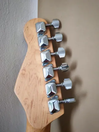 Guitarra Eléctrica Negra
