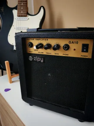 Guitarra Eléctrica Negra