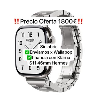 Apple Watch S11 46mm Hermes GRAND H SIN ABRIR