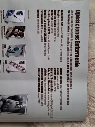 Oposiciones Enfermería: Recopilación de exámene...