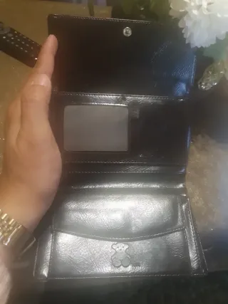 Cartera Tous Marrón y Dorada