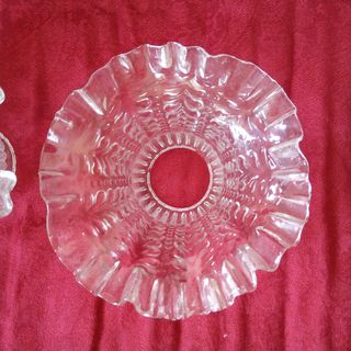 Tulipas antiguas de cristal hechas a mano