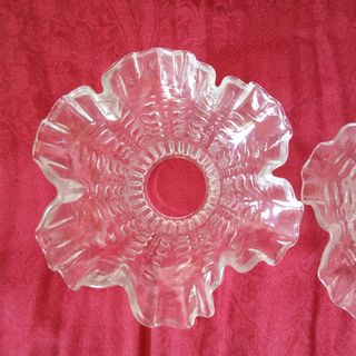 Tulipas antiguas de cristal hechas a mano