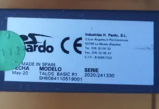 Cama Pardo 110cm con colchón nuevo.