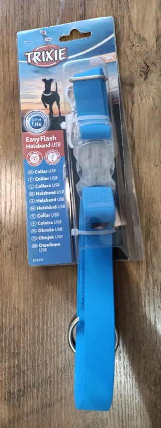Collare USB Trixie Blu