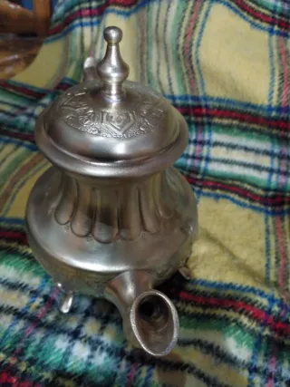 antigua metal labrado con sello maziza