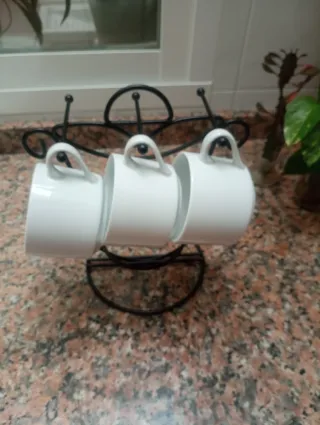 Soporte para tazas de café